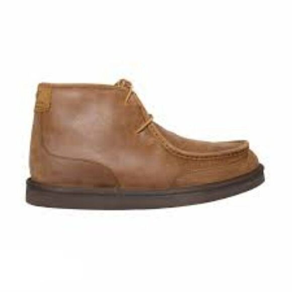 MENS UGG BOSLEY CHESTNUT SHEARLING LINED WATERPROOF WINTER BOOT EUC SIZE 10 - Picture 1 of 10
